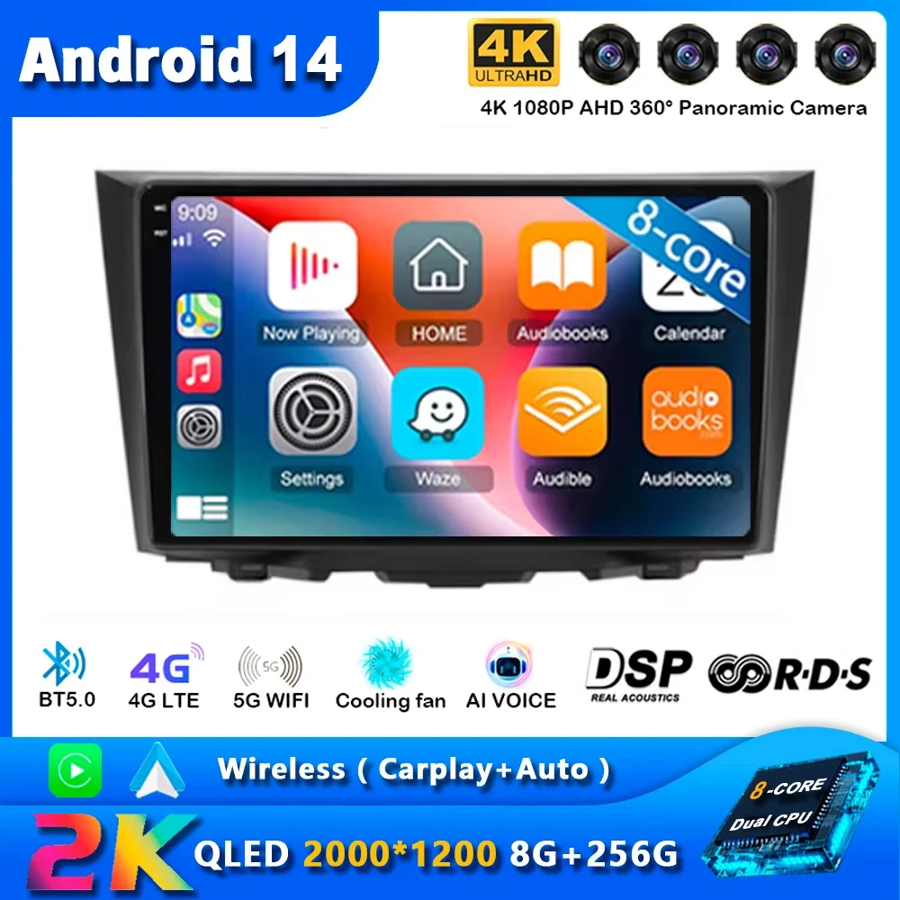 Android 14 Carplay Авто Радио для Suzuki Kizashi 2009-2015 GPS-навигация Мультимедийный стереоплеер Android Видео WIFI BT
Android 14 Carplay Авто Радио для Suzuki Kizashi 2009-2015 GPS-навигация Мультимедийный стереоплеер Android Видео WIFI BT