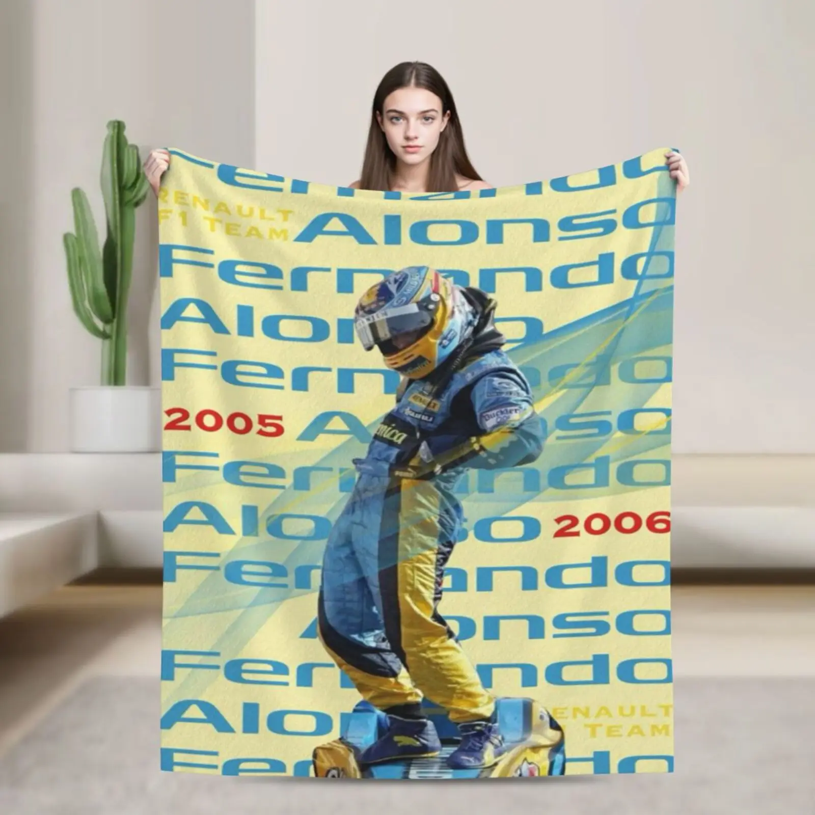Popular Fernando Alonso Poster Printed Flannel Blanket - All-Season Sofa & Bed Cover, Camping,Racing Car Themed Decor
Popular Fernando Alonso Poster Printed Flannel Blanket - All-Season Sofa & Bed Cover, Camping,Racing Car Themed Decor