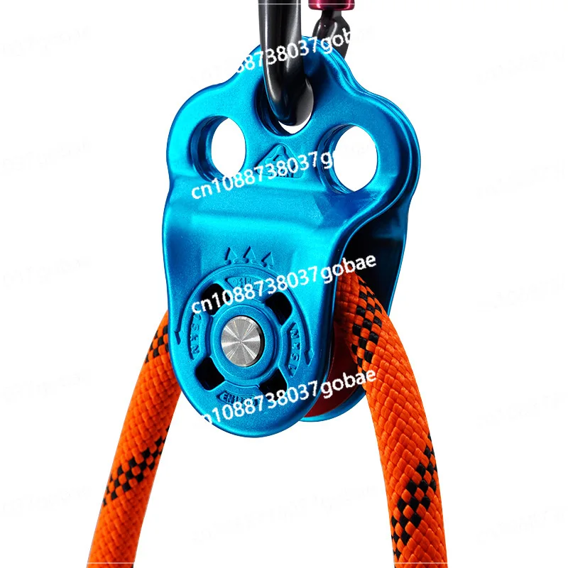 Aluminum alloy 3-hole single pulley
Aluminum alloy 3-hole single pulley