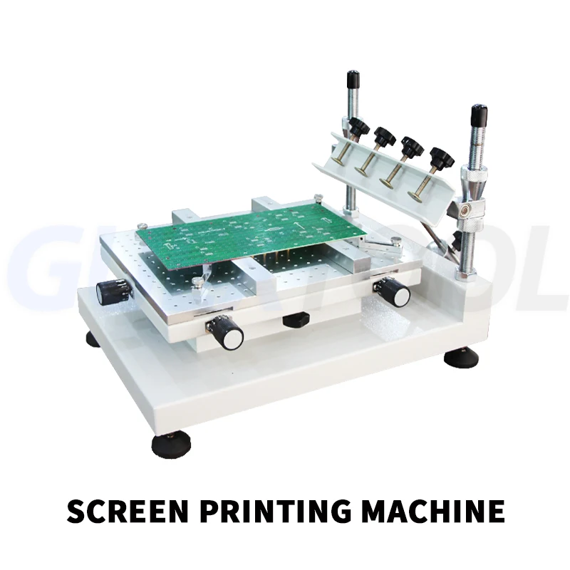 High Precision Silk Printing Table Manual Flat Screen Printing Table Solder Paste Printing Machine Screen Printing Machine
High Precision Silk Printing Table Manual Flat Screen Printing Table Solder Paste Printing Machine Screen Printing Machine