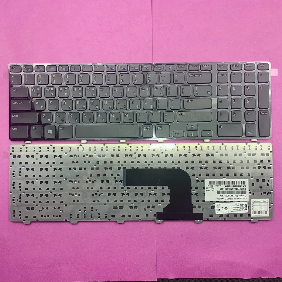 Корейская Клавиатура для ноутбука DELL 17R 3721 3737 17R-5721 N3721 N5721 5721 5737 5357 M731R 5735 серии KR макет
Корейская Клавиатура для ноутбука DELL 17R 3721 3737 17R-5721 N3721 N5721 5721 5737 5357 M731R 5735 серии KR макет
