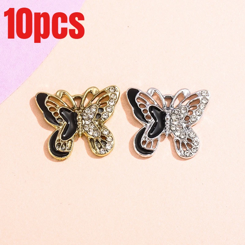 10pcs 19x21mm Elegant Alloy Animal Butterfly Charms for Jewelry Making Women Fashion Earrings Necklaces DIY Crafts Accessories
10pcs 19x21mm Elegant Alloy Animal Butterfly Charms for Jewelry Making Women Fashion Earrings Necklaces DIY Crafts Accessories