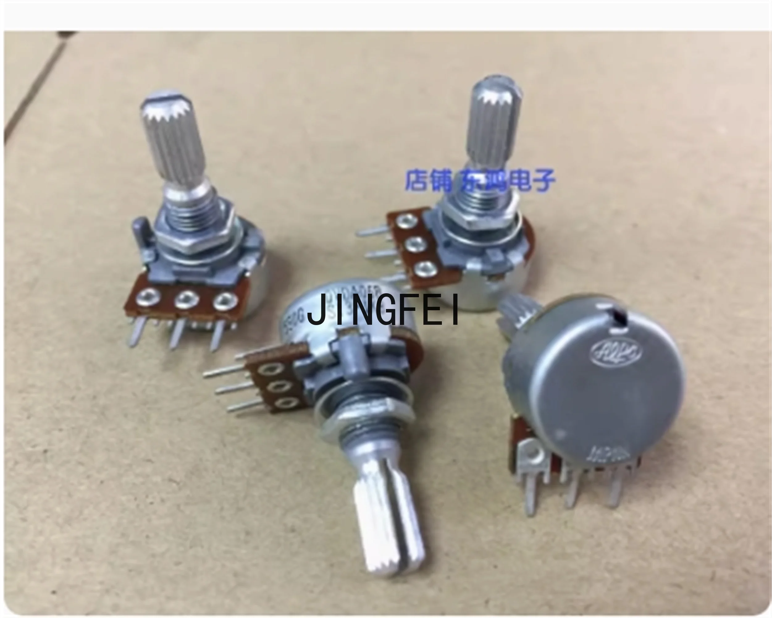 4 PCS Japanese ALPS Alps 16 potentiometer single link B1K stepper feel 11 gear shaft length 20MM
4 PCS Japanese ALPS Alps 16 potentiometer single link B1K stepper feel 11 gear shaft length 20MM