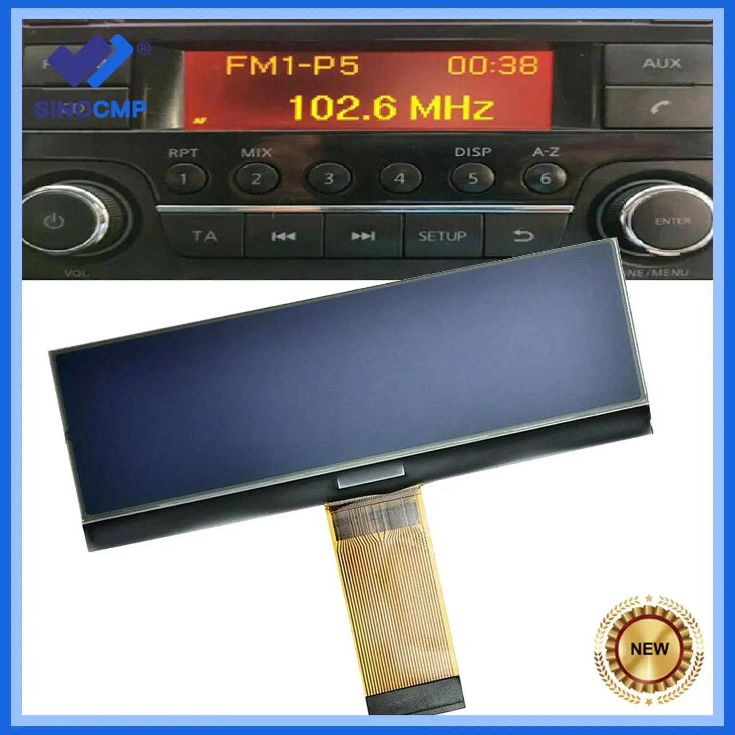 New LCD Display Navigation Touch-Screen For Nissan X-Trail Qashqai Note Navara Juke Frontier Dualis Fit Suzuki Equator In-Dash
New LCD Display Navigation Touch-Screen For Nissan X-Trail Qashqai Note Navara Juke Frontier Dualis Fit Suzuki Equator In-Dash