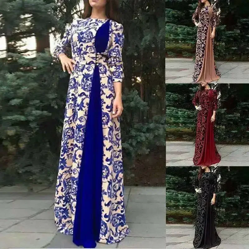 Long Floral Print Dress Women High Waist Dresses Long Sleeve Maxi Sexy Vestidos Spring Party Y2k Elegant Autumn Streetwear
Long Floral Print Dress Women High Waist Dresses Long Sleeve Maxi Sexy Vestidos Spring Party Y2k Elegant Autumn Streetwear