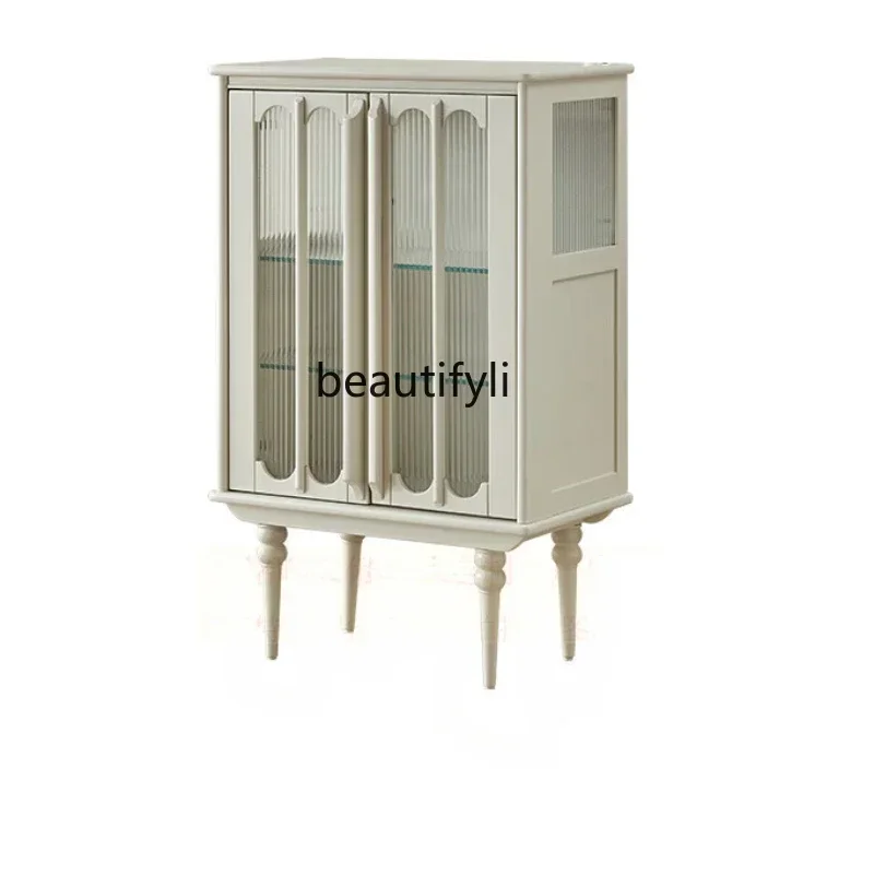 Cream Solid Wood Double Door Sideboard Cabinet Retro Living Room Storage Height Side Cabinet Bedroom Display Chest of Drawers
Cream Solid Wood Double Door Sideboard Cabinet Retro Living Room Storage Height Side Cabinet Bedroom Display Chest of Drawers