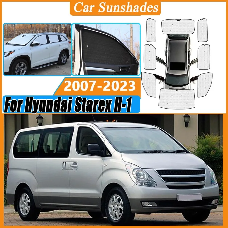 Car Coverage Sunshades For Hyundai H1 2007-2023 MK2 Anti-UV Window Sunscreen Privacy Curtains Sun Visors Mosquitos Accessories
Car Coverage Sunshades For Hyundai H1 2007-2023 MK2 Anti-UV Window Sunscreen Privacy Curtains Sun Visors Mosquitos Accessories