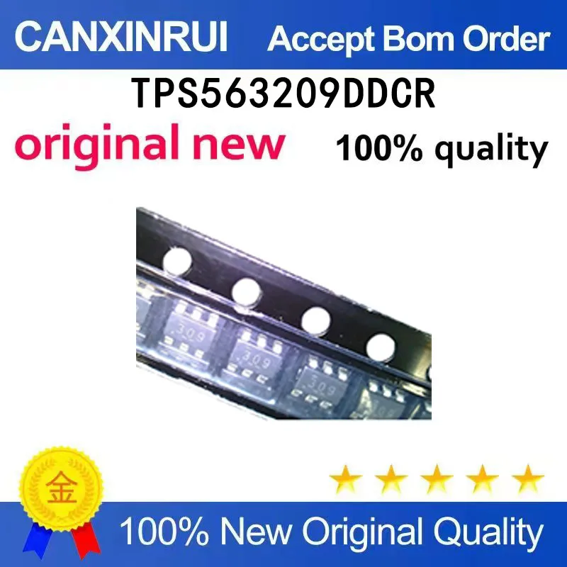 (5-100 pieces)Brand new original TPS563209DDCR SOT23-6 TPS563209 silk screen 309 voltage regulator IC
(5-100 pieces)Brand new original TPS563209DDCR SOT23-6 TPS563209 silk screen 309 voltage regulator IC