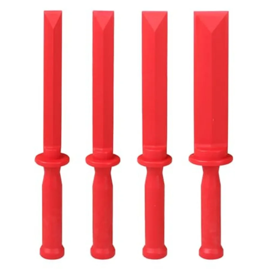 4PCS Plastic Balance Block Shovel Blade Set Adhesive Removal Tool Red Chisel 18/21/25/35mm Nylon Soft Scraper Suitable for Trim
4PCS Plastic Balance Block Shovel Blade Set Adhesive Removal Tool Red Chisel 18/21/25/35mm Nylon Soft Scraper Suitable for Trim
