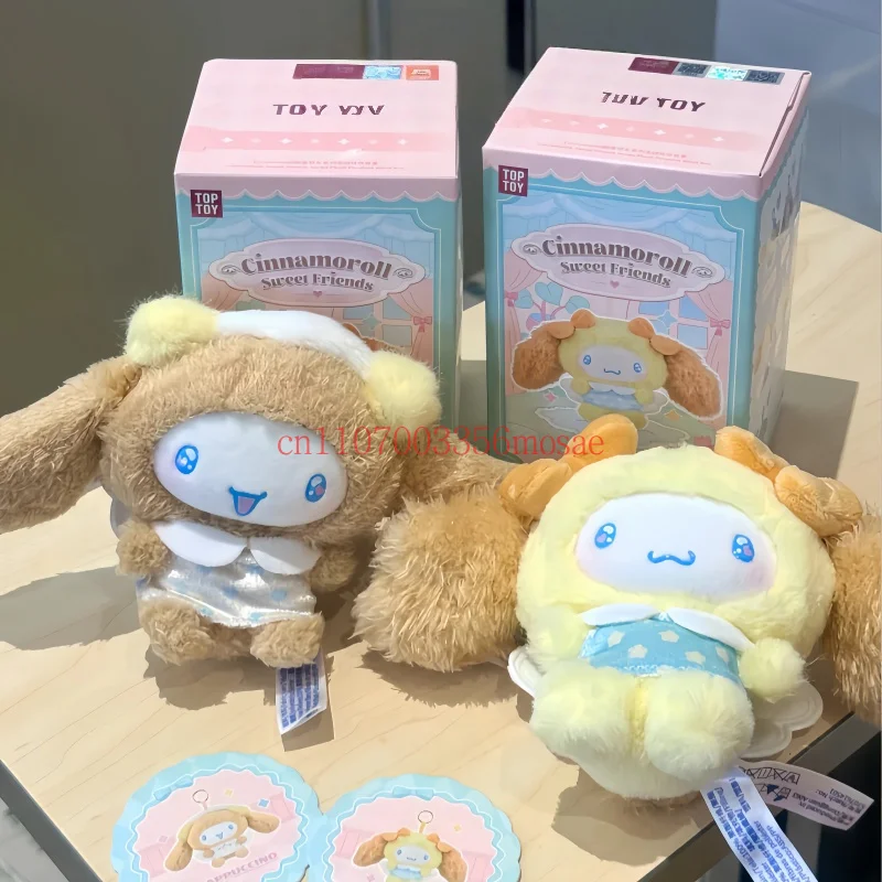 Toptoy Genuine Sanrio Cinnamoroll Sweet Friends Series Plush Blind Box Collectible Toy Bag Pendant Decor Ornament Cute Girl Gift
Toptoy Genuine Sanrio Cinnamoroll Sweet Friends Series Plush Blind Box Collectible Toy Bag Pendant Decor Ornament Cute Girl Gift