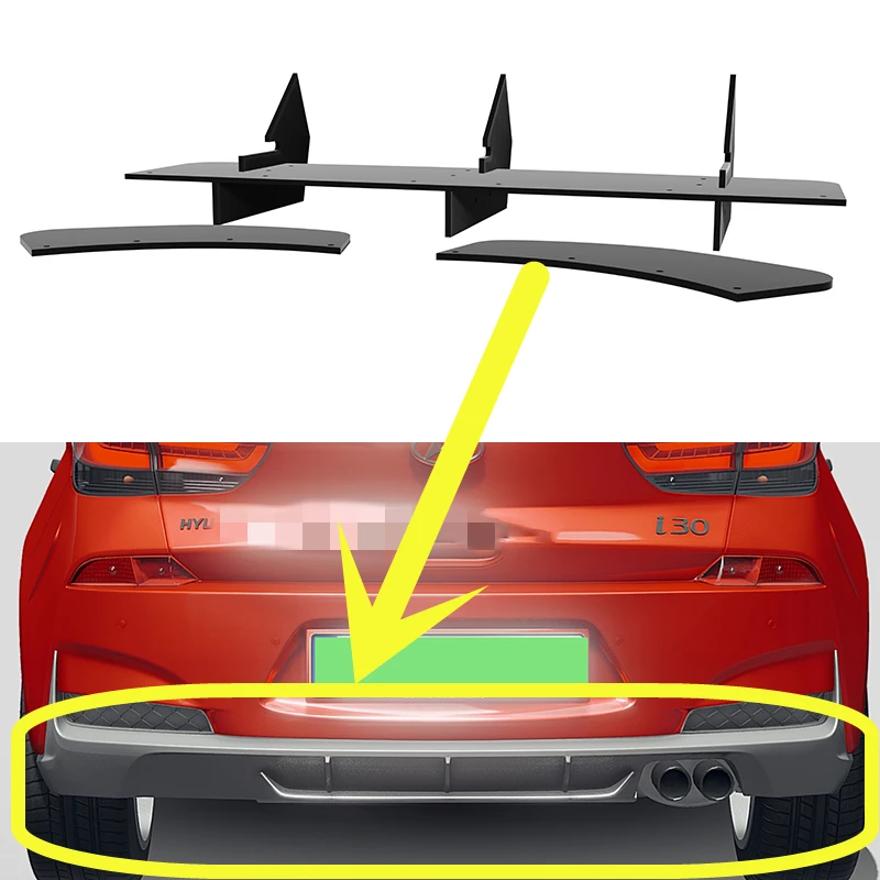 Fit Hyundai i30 N Line 2018 2019 Year Rear Diffuser Bumper Lips Spoiler Splitter Body Kit Accessories
Fit Hyundai i30 N Line 2018 2019 Year Rear Diffuser Bumper Lips Spoiler Splitter Body Kit Accessories
