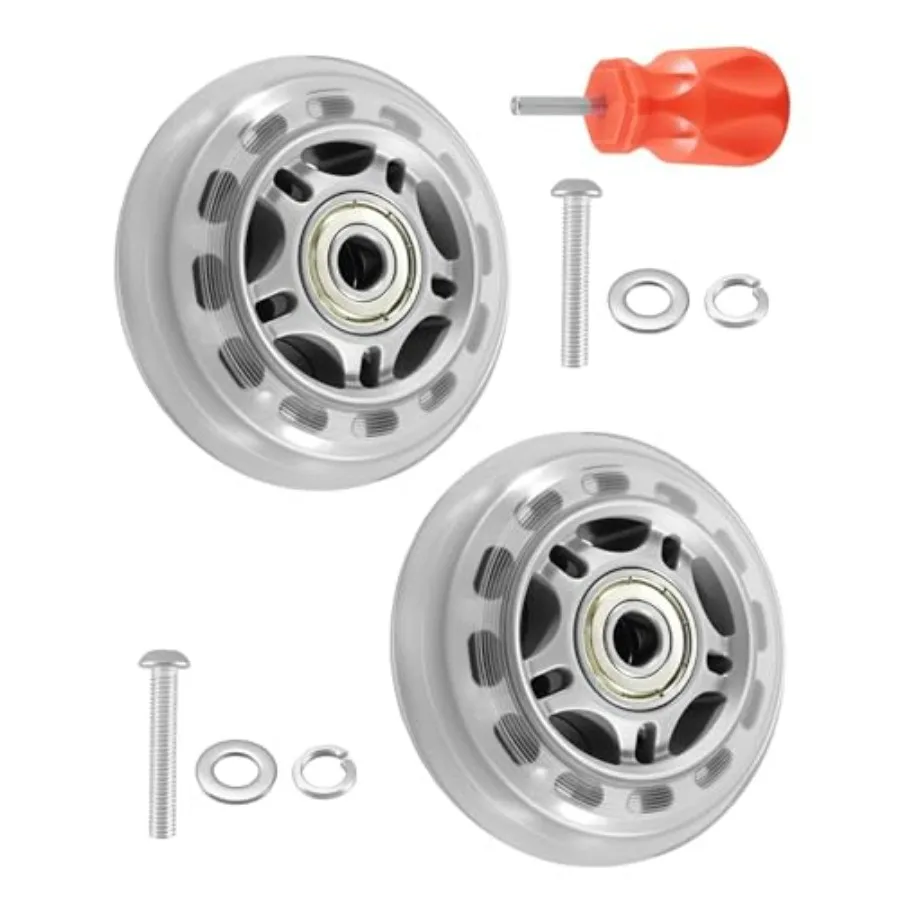 Front Mobie Whee Repacement Kit Fit for Peoton Bike, 2.72In OD Transport Whees with Bots and Washers, Exercise Bike Transport C
Front Mobie Whee Repacement Kit Fit for Peoton Bike, 2.72In OD Transport Whees with Bots and Washers, Exercise Bike Transport C