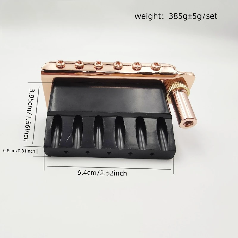 Обновленный 6-струнный гитарный бридж, маленькое синхронизированное тремоло с двойной блокировкой для гитары ST, 2-точечный шарнир с седлами с плоской головкой
Обновленный 6-струнный гитарный бридж, маленькое синхронизированное тремоло с двойной блокировкой для гитары ST, 2-точечный шарнир с седлами с плоской головкой