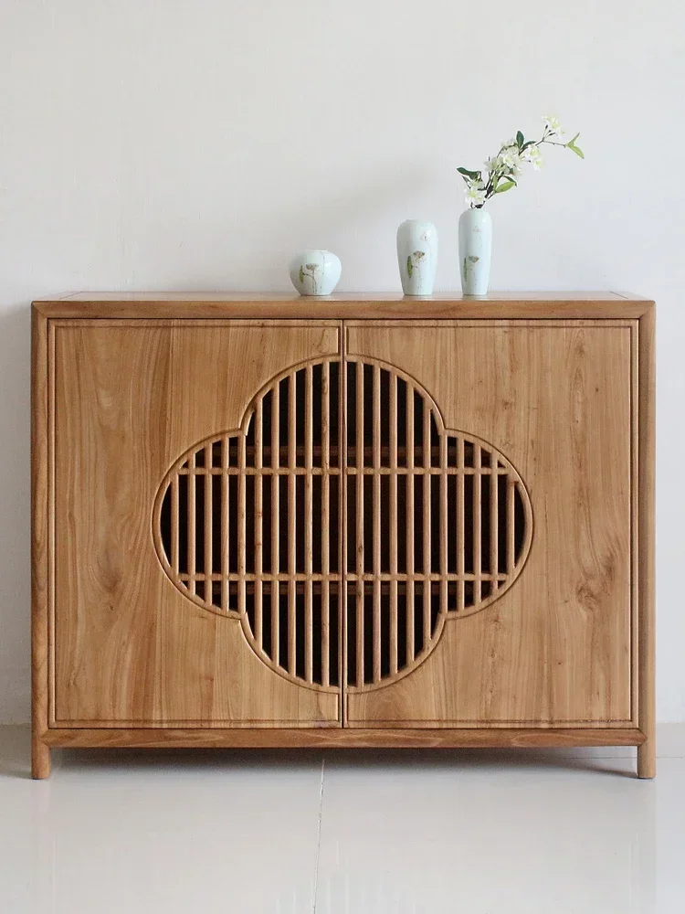 Chinese Style Sideboard Cabinet Solid Wood Entrance Cabinet Storage Locker Simple Tea Cabinet Plum
Chinese Style Sideboard Cabinet Solid Wood Entrance Cabinet Storage Locker Simple Tea Cabinet Plum