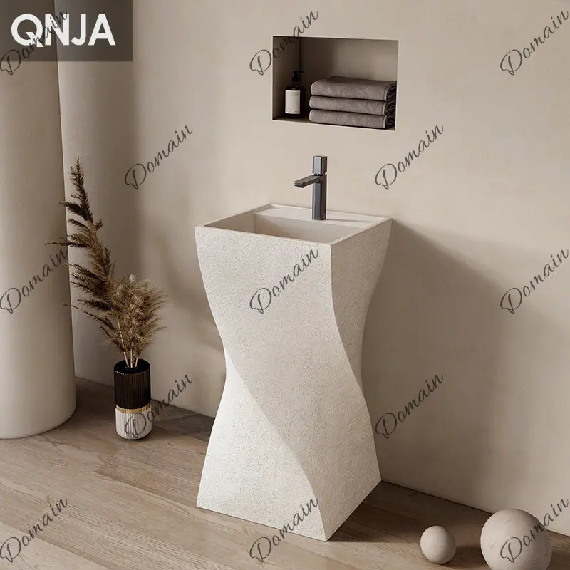 Cream wind designer column basin floor-to-ceiling integrated art wash basin personalized creativity Japanese face wash table
Cream wind designer column basin floor-to-ceiling integrated art wash basin personalized creativity Japanese face wash table