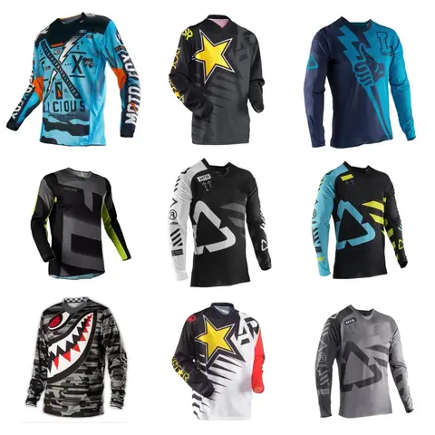 2025 Racing Downhill Jersey Mountain Bike Clothes for Men MTB Jersey Motocross HombreMotorcycle Cycling Crossmax Shirt Camiseta