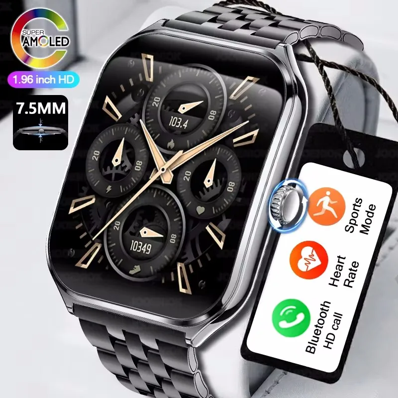 Xiaomi Sports 2026 Ultra Thin Smart Watch Men AMOLED Ultra HD Heart Rate Bracelet Always Display Time BT Calling Smartwatch
Xiaomi Sports 2026 Ultra Thin Smart Watch Men AMOLED Ultra HD Heart Rate Bracelet Always Display Time BT Calling Smartwatch