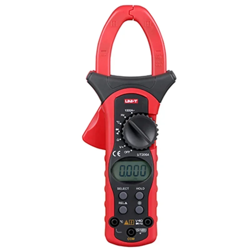 UNI-T UT206A Digital Clamp Meter 1000V AC DC Voltage Current Auto Range Temp Test Resistance Multimeter Ammeter Tester
UNI-T UT206A Digital Clamp Meter 1000V AC DC Voltage Current Auto Range Temp Test Resistance Multimeter Ammeter Tester