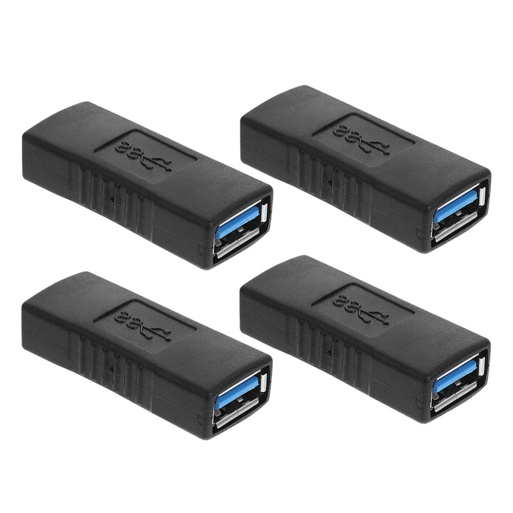 4 pcs USB Female to Female Adapter Converter Data Transfer Charging Plug Durable Portable Laptop Phone Accessory
4 pcs USB Female to Female Adapter Converter Data Transfer Charging Plug Durable Portable Laptop Phone Accessory
