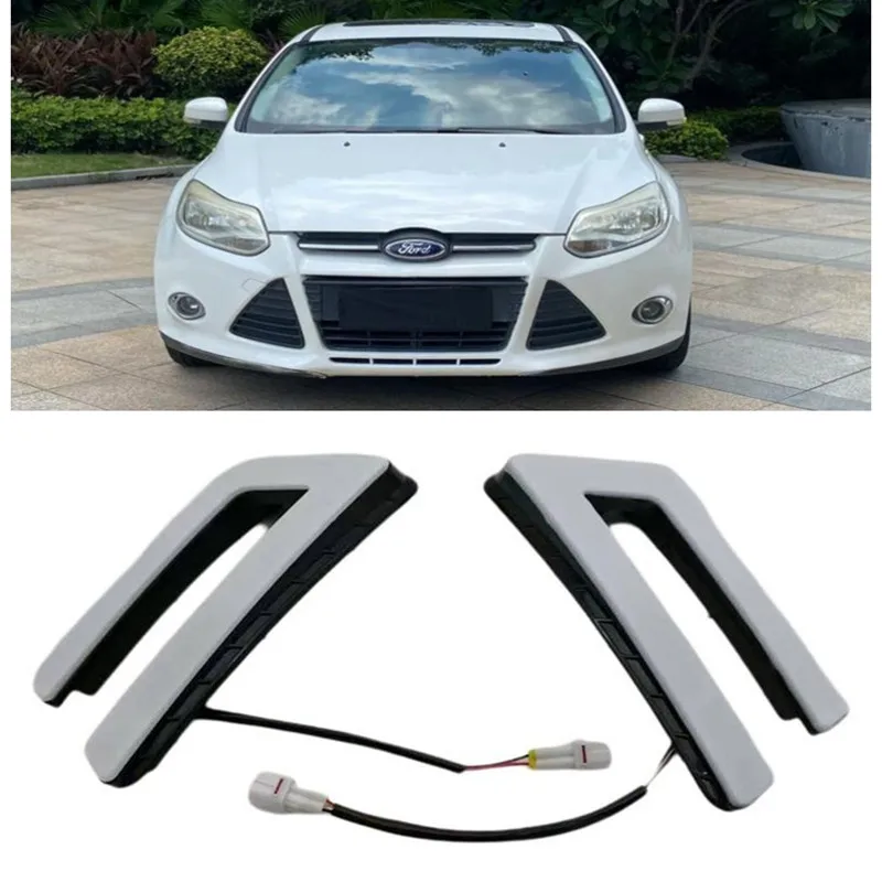 Светодиодные ДХО для Ford Focus 3 MK3 2012 2013 2014 2015, водонепроницаемые дневные ходовые огни с функцией указателей поворота
Светодиодные ДХО для Ford Focus 3 MK3 2012 2013 2014 2015, водонепроницаемые дневные ходовые огни с функцией указателей поворота