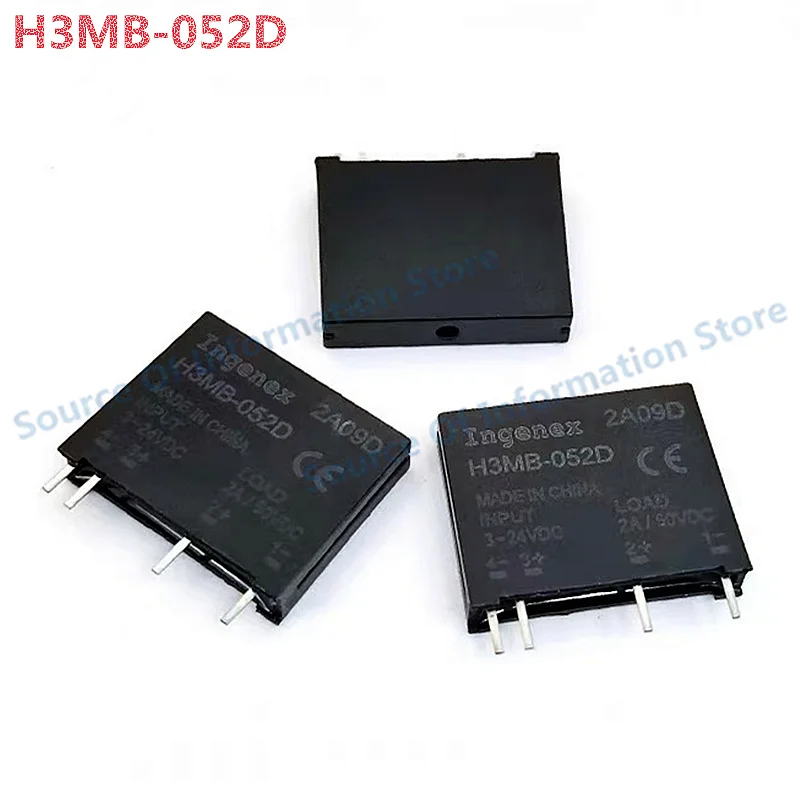 10Pcs H3MB-052D DC To DC Solid State Relay, 3-24V Input 2A 50V Output 4 Pin PCB Mount Ultra Thin SSR Module
10Pcs H3MB-052D DC To DC Solid State Relay, 3-24V Input 2A 50V Output 4 Pin PCB Mount Ultra Thin SSR Module