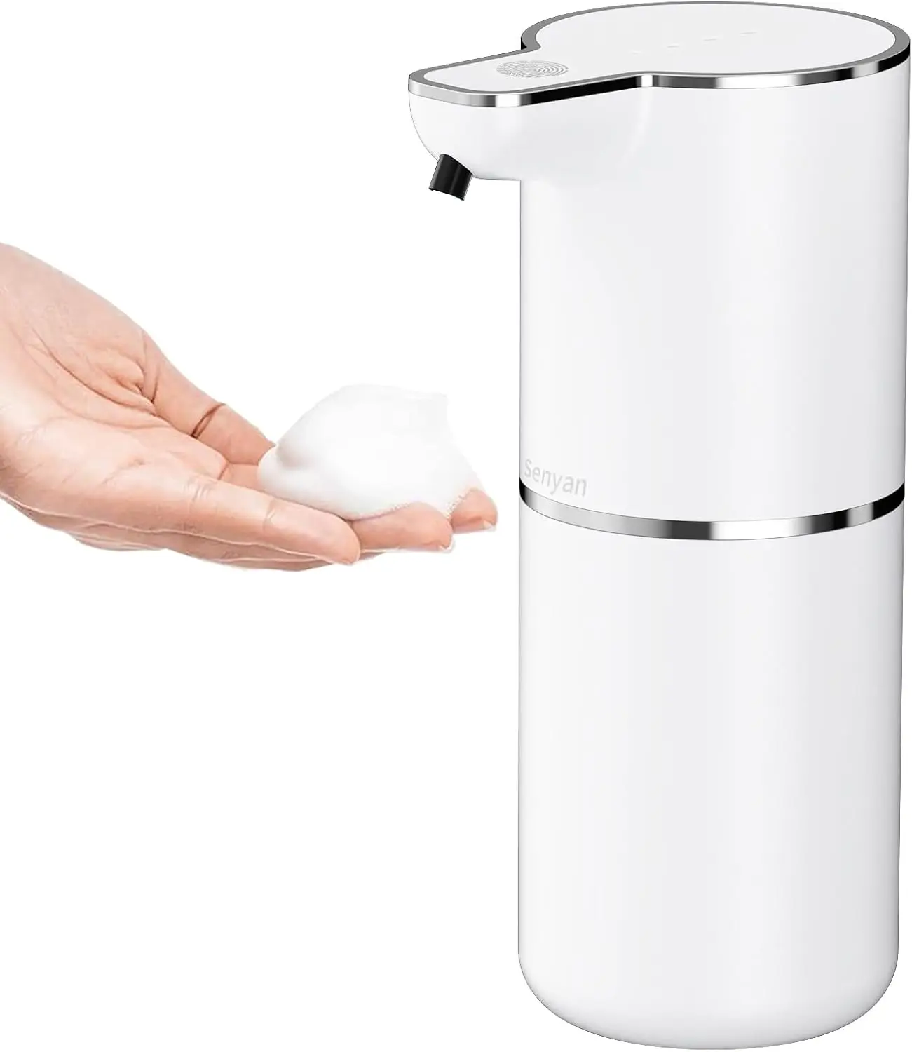 Автоматический дозатор жидкого мыла, интеллектуальная электрическая пена, настенное подвесное дезинфицирующее средство для рук, гель, машина для жидкого мыла 
Автоматический дозатор жидкого мыла, интеллектуальная электрическая пена, настенное подвесное дезинфицирующее средство для рук, гель, машина для жидкого мыла