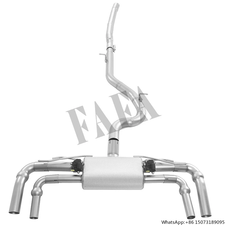 Выхлопная система 7.5R 2018 с электрическим клапаном, средняя и концевая секции, высокопроизводительная выхлопная труба, глушитель
Выхлопная система 7.5R 2018 с электрическим клапаном, средняя и концевая секции, высокопроизводительная выхлопная труба, глушитель