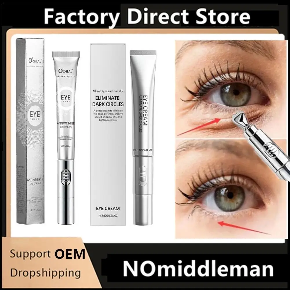 Wrinkle Eraser Massaging Eye Cream - Multi-Peptide Firming and Electronic Massager, Under Eye Cream Smooth Fine Lines Eye Bags
Wrinkle Eraser Massaging Eye Cream - Multi-Peptide Firming and Electronic Massager, Under Eye Cream Smooth Fine Lines Eye Bags