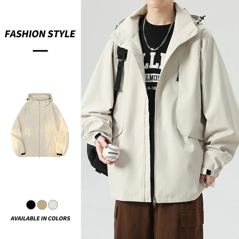 Autumn New Sle Color Blo Hoodie Jaet Men's Casual Faionable Polyester Fiber Long Sve Regular Fit Outerwear
Autumn New Sle Color Blo Hoodie Jaet Men's Casual Faionable Polyester Fiber Long Sve Regular Fit Outerwear
