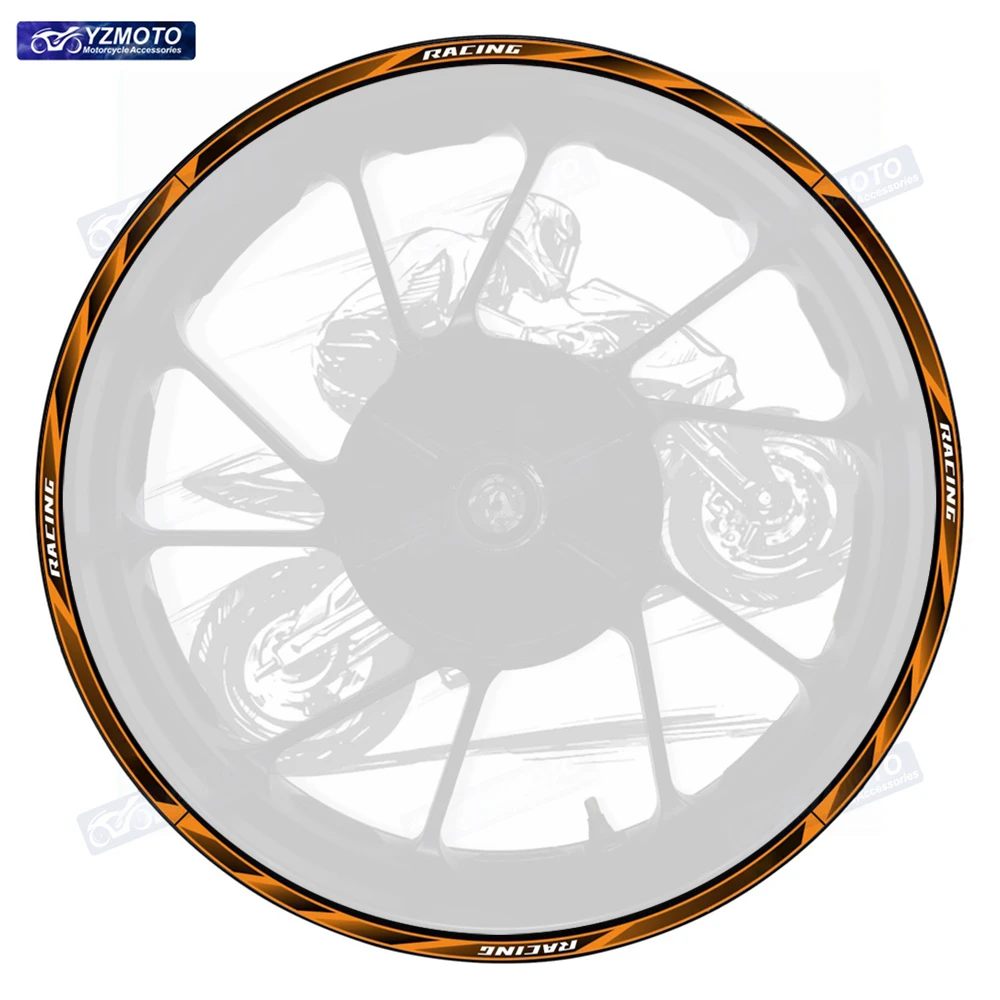 For GSX 600 650 750 1000 Motorcycle Front And Rear Wheel Hub 17 Inch Sticker R Series Reflective Rim Stickers Decorate Decal
For GSX 600 650 750 1000 Motorcycle Front And Rear Wheel Hub 17 Inch Sticker R Series Reflective Rim Stickers Decorate Decal