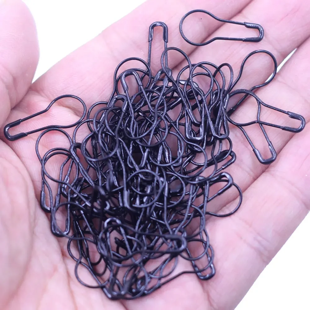 1000Pcs Brooches Safety Pins Needles Knitting Stitch Marker Hangtag Black 21x9mm
1000Pcs Brooches Safety Pins Needles Knitting Stitch Marker Hangtag Black 21x9mm