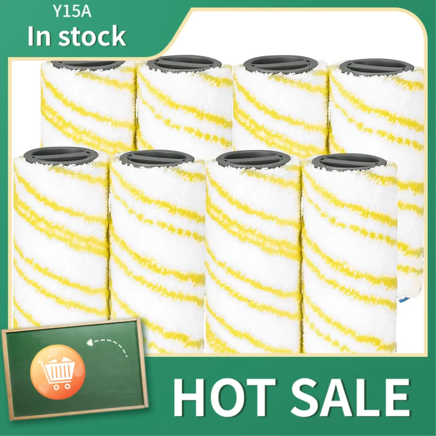 Y15A 16 Pcs Roller Brush Replacement Accessories For Karcher FC5 FC7 FC3 FC3D Electric Floor Cleaner
Y15A 16 Pcs Roller Brush Replacement Accessories For Karcher FC5 FC7 FC3 FC3D Electric Floor Cleaner