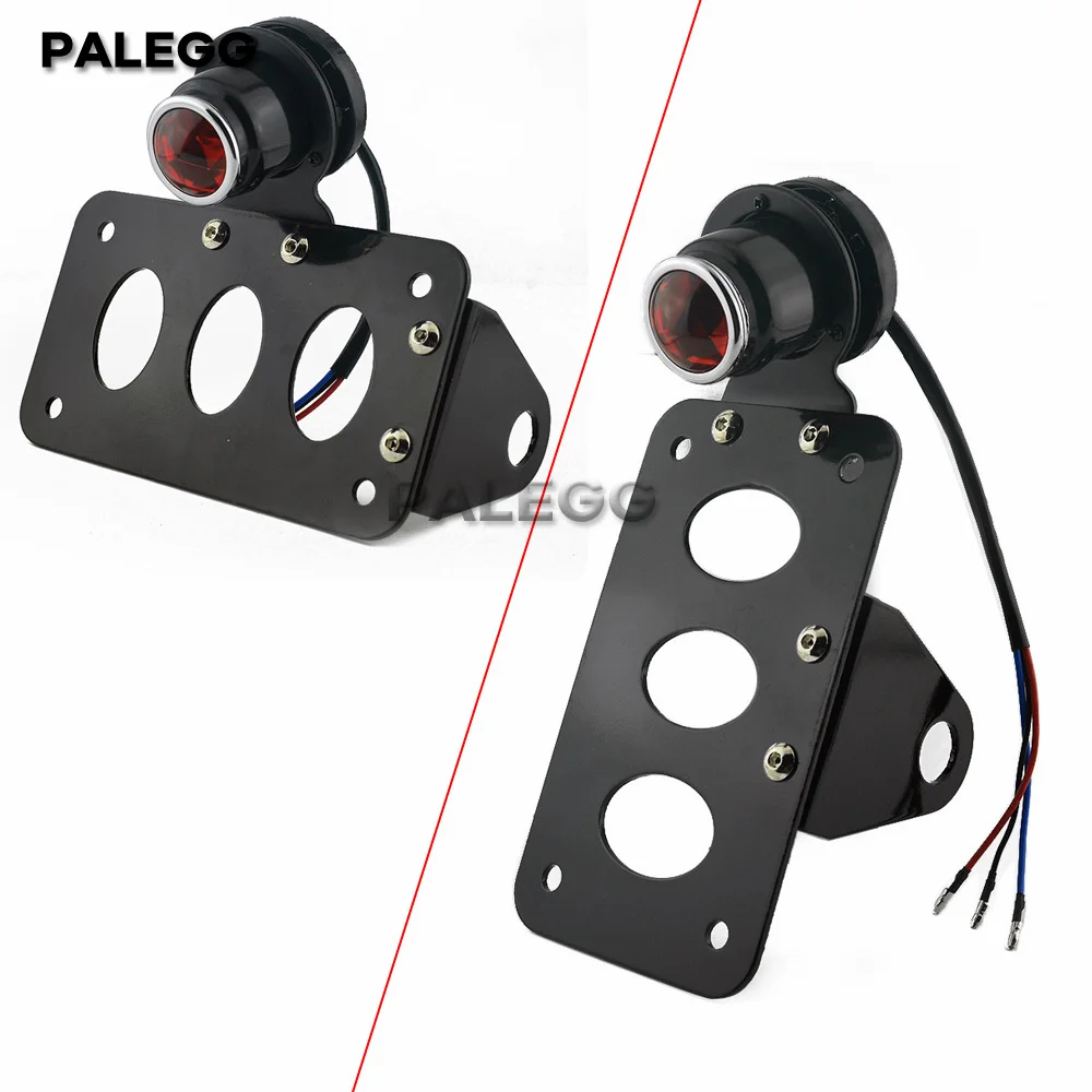 Universal 12V Motorcycle Side Mount Tail Light w/ License Number Plate Bracket For Harley Bobber Yamaha Honda Suzuki
Universal 12V Motorcycle Side Mount Tail Light w/ License Number Plate Bracket For Harley Bobber Yamaha Honda Suzuki