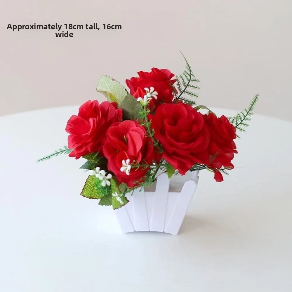 New Plastic Artificial Flowers 16~22cm 10 Styles Simulation Plant Fake Flower Potted Home Decor
New Plastic Artificial Flowers 16~22cm 10 Styles Simulation Plant Fake Flower Potted Home Decor