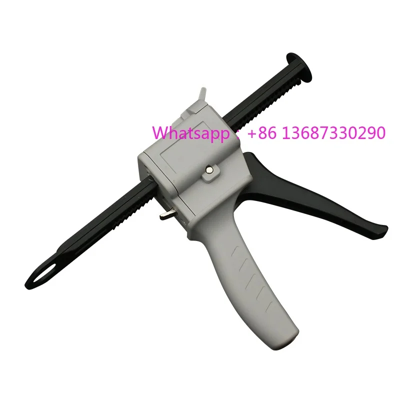 75ml industrial manual two-component dual liquid gl ue gun 10:1 push mixing tube
75ml industrial manual two-component dual liquid gl ue gun 10:1 push mixing tube