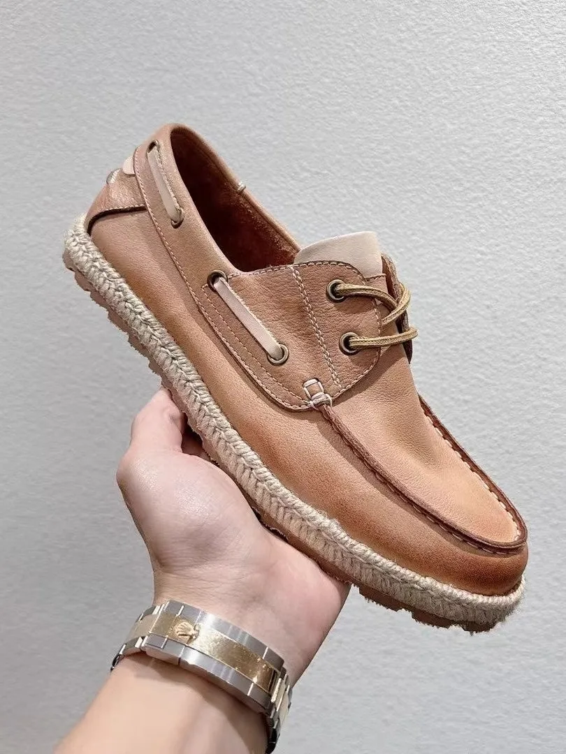 Autumn Winter Men's Loers Soft Bot Boat oes Lightweight Breathable Gentleman Casual Leather oes Faionable Korean S...
Autumn Winter Men's Loers Soft Bot Boat oes Lightweight Breathable Gentleman Casual Leather oes Faionable Korean S...