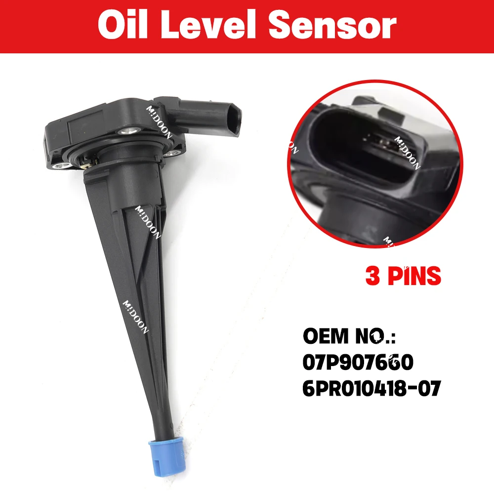 CREATROAD 1PCS 07P907660 Oil Level Sensor for Audi Volkswagen
CREATROAD 1PCS 07P907660 Oil Level Sensor for Audi Volkswagen