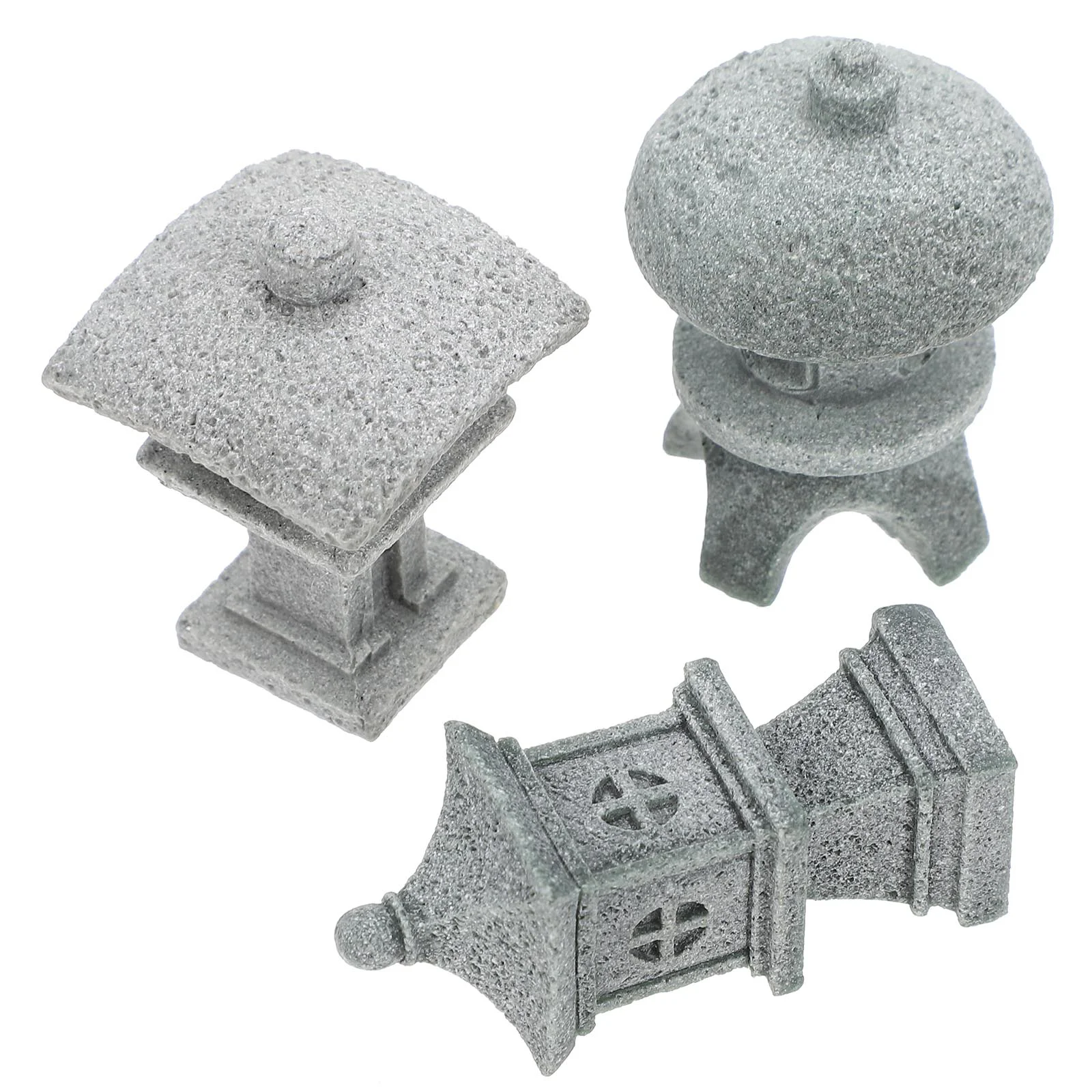 3 Pcs Garden Decor Ornament Decoration Outdoor Ornaments Stone Pavilion Statue Landscape
3 Pcs Garden Decor Ornament Decoration Outdoor Ornaments Stone Pavilion Statue Landscape