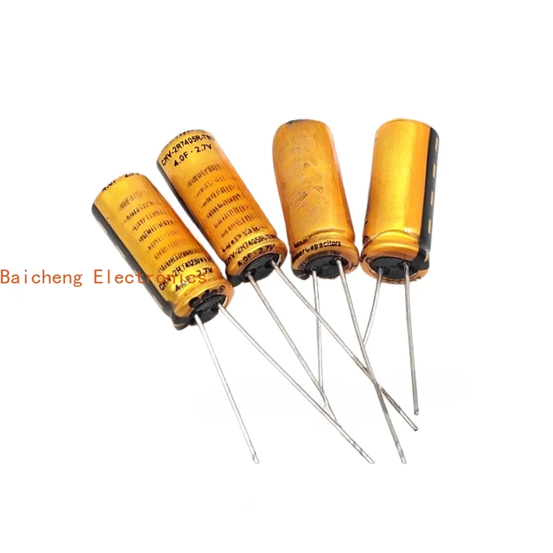 10PCS 2.7V4.0F Driving Recorder Farad Capacitor Gold High Performance CHV-2R7405R-TW
10PCS 2.7V4.0F Driving Recorder Farad Capacitor Gold High Performance CHV-2R7405R-TW