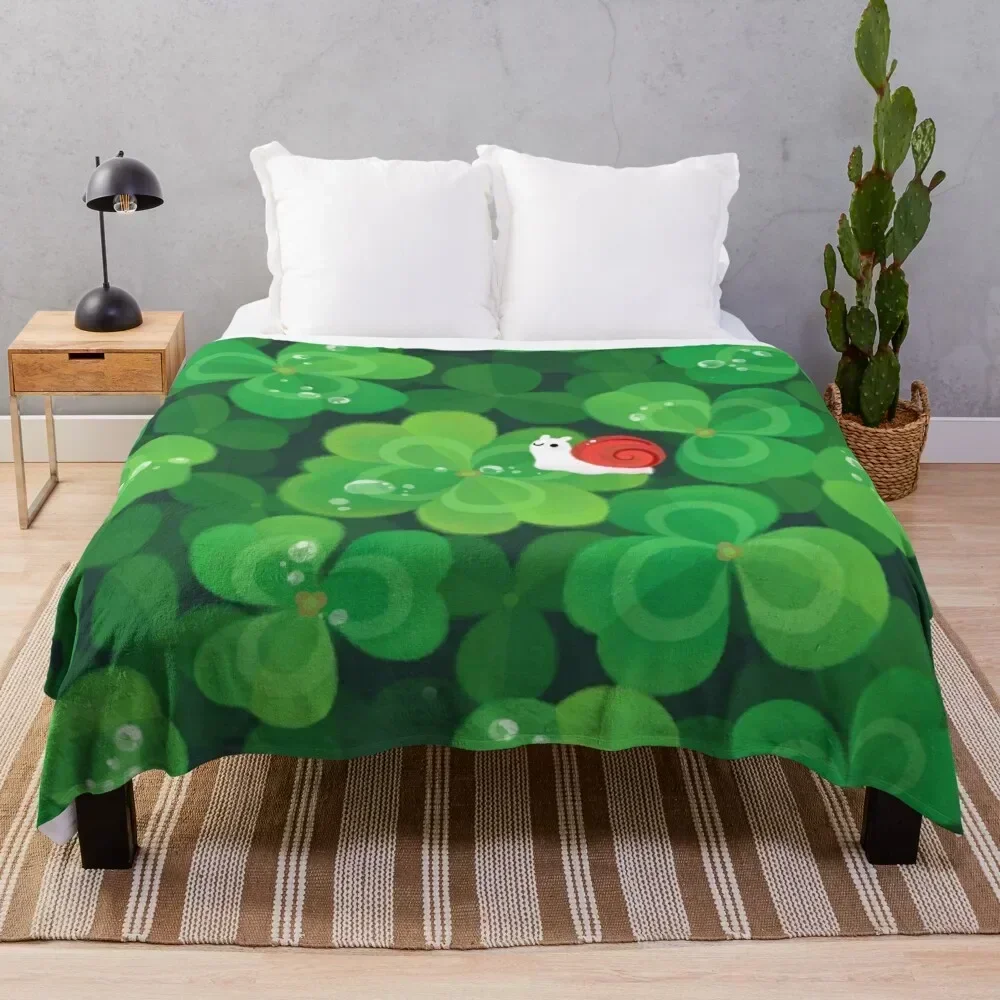 Happy lucky snail Throw Blanket Durable Warm Blanket for Daily Home Use
Happy lucky snail Throw Blanket Durable Warm Blanket for Daily Home Use