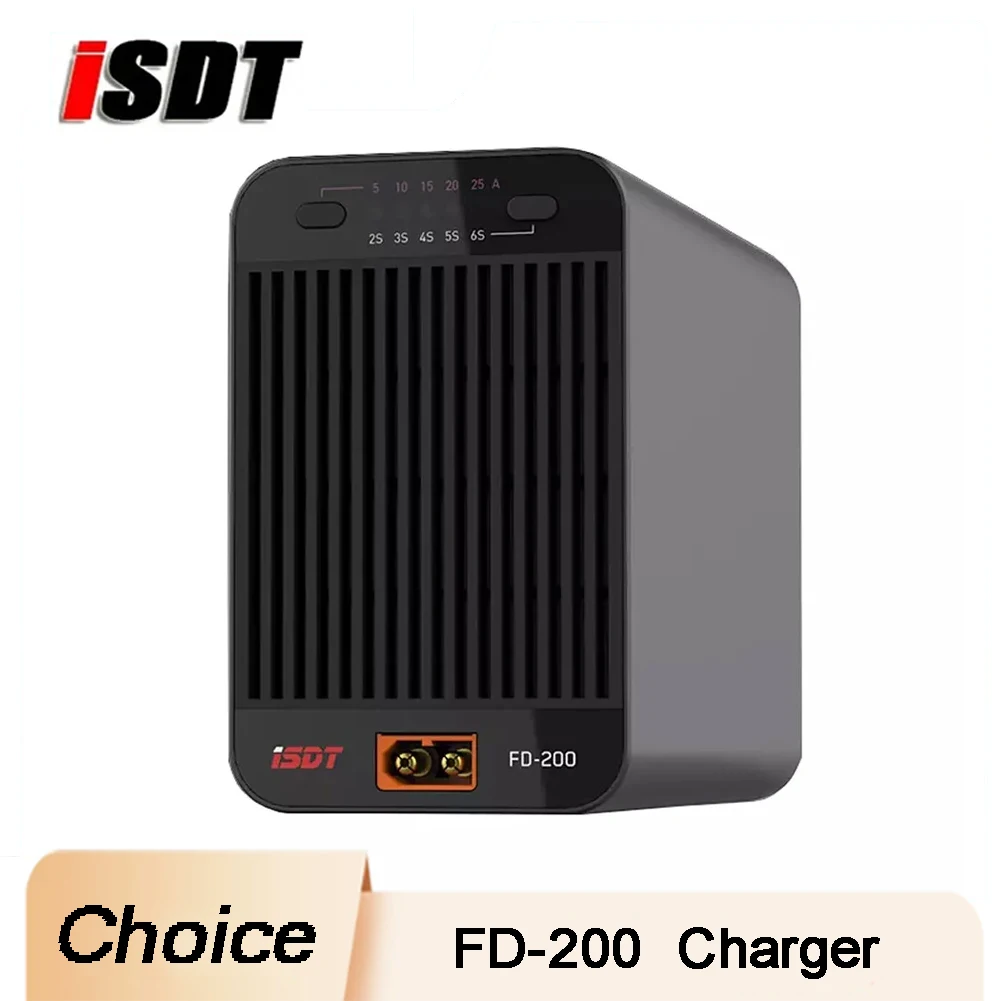 ISDT FD-200 FD200 200W 25A Smart Control Discharger Support 2-8S Lipo Battery Current Wireless APP Control for RC Drone
ISDT FD-200 FD200 200W 25A Smart Control Discharger Support 2-8S Lipo Battery Current Wireless APP Control for RC Drone