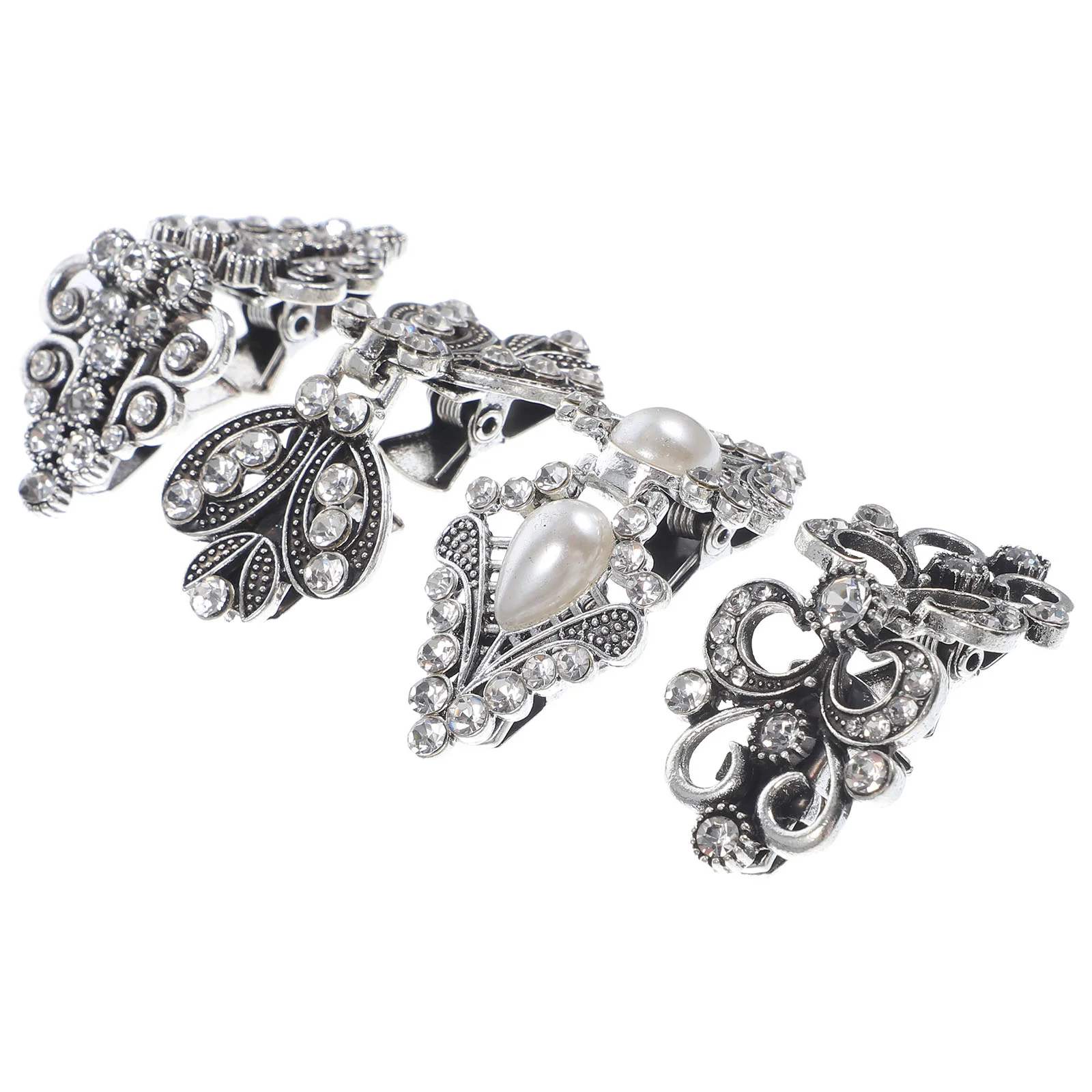 4 Pcs Blouses Rhinestone Sweater Clip Women Shirt Clips Work Side Release Buckle Clothes Pin
4 Pcs Blouses Rhinestone Sweater Clip Women Shirt Clips Work Side Release Buckle Clothes Pin