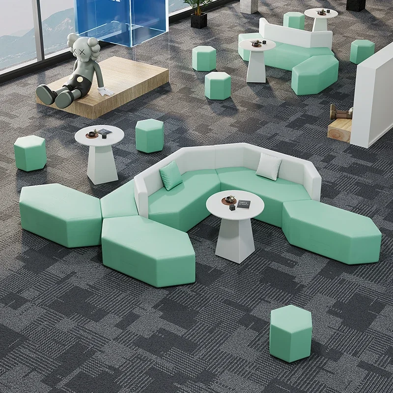 Leisure sofa office reception room, hall sofa creative special-shaped combination
Leisure sofa office reception room, hall sofa creative special-shaped combination