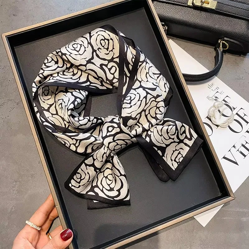150*15cm Brand 100% Natural Silk Scarf Women Ladies Neck Wrap Neckerchief Shawl Bandana Fashion Kerchief Foulard Female Scarves
150*15cm Brand 100% Natural Silk Scarf Women Ladies Neck Wrap Neckerchief Shawl Bandana Fashion Kerchief Foulard Female Scarves
