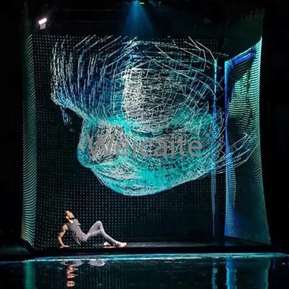 3D Hologram Outdoor Advertising Holographic Equipment Stage Mesh Screen for Showcase Projector Screens
3D Hologram Outdoor Advertising Holographic Equipment Stage Mesh Screen for Showcase Projector Screens