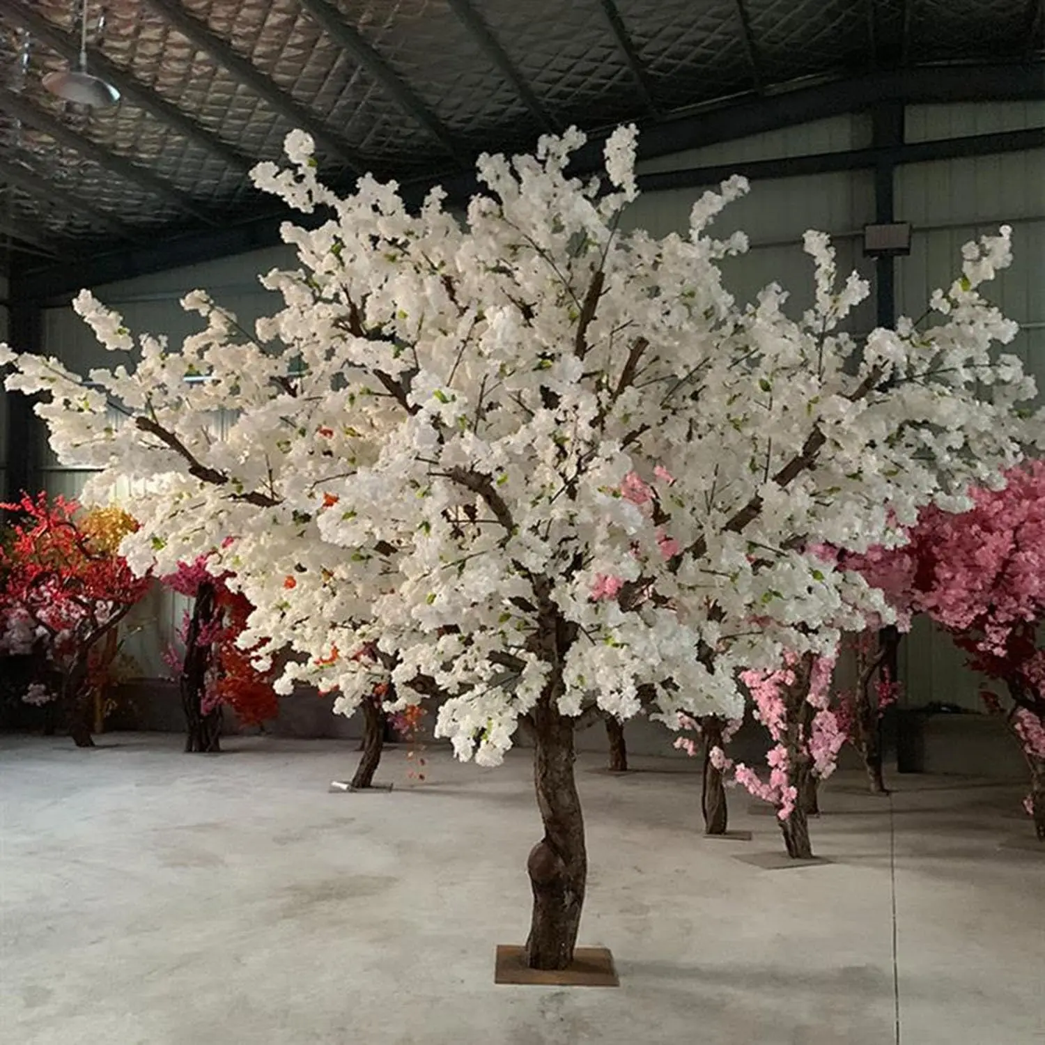 Artificial Cherry Blossom Tree 2m Tall Artificial Plants Outdoor with Wooden Trunk and Blossoms for Weddings Restaurants
Artificial Cherry Blossom Tree 2m Tall Artificial Plants Outdoor with Wooden Trunk and Blossoms for Weddings Restaurants