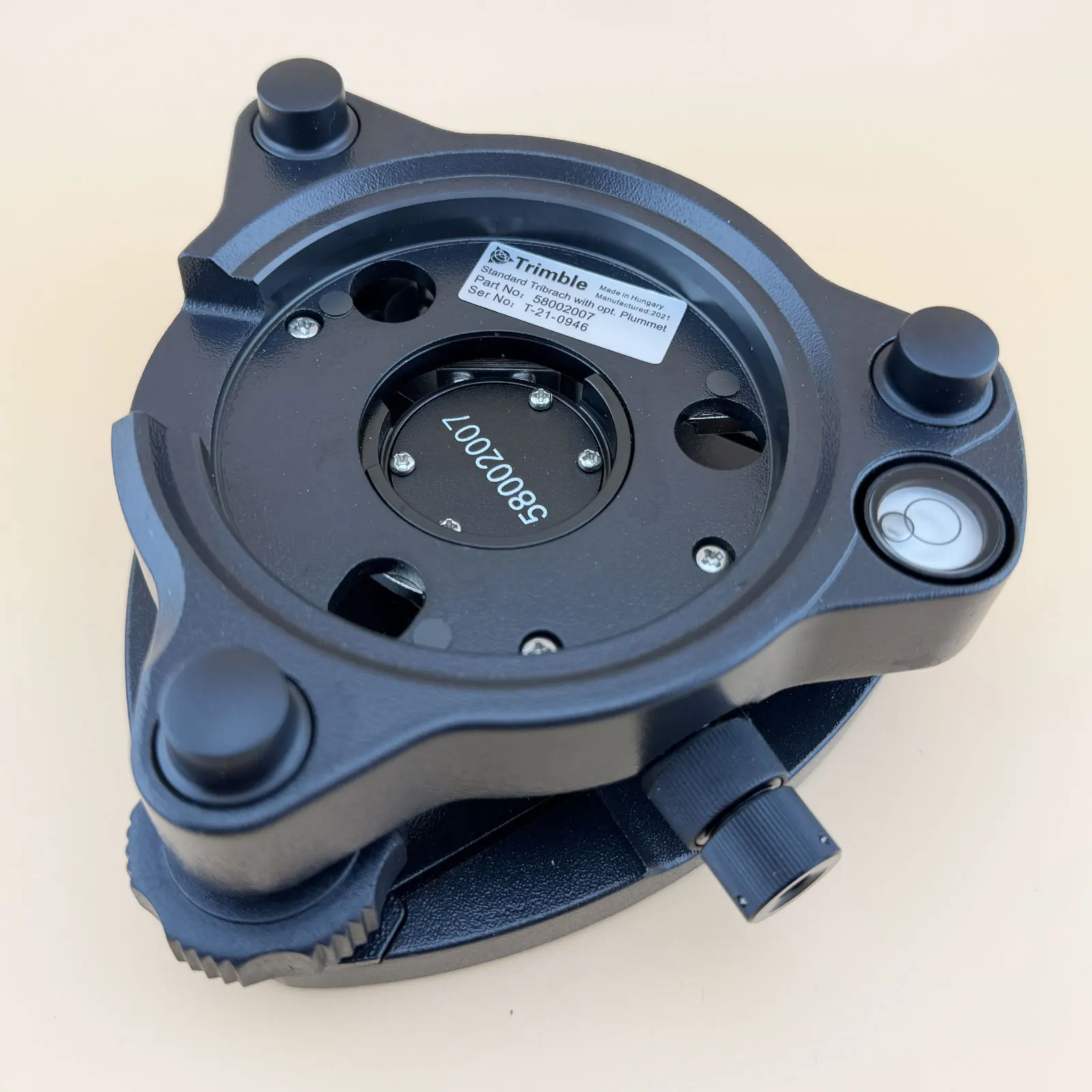 High-precision Tribrach 58002007 With Optical Plummet for Trimble Total Station Prism GNSS Standard base screw 5/8”
High-precision Tribrach 58002007 With Optical Plummet for Trimble Total Station Prism GNSS Standard base screw 5/8”