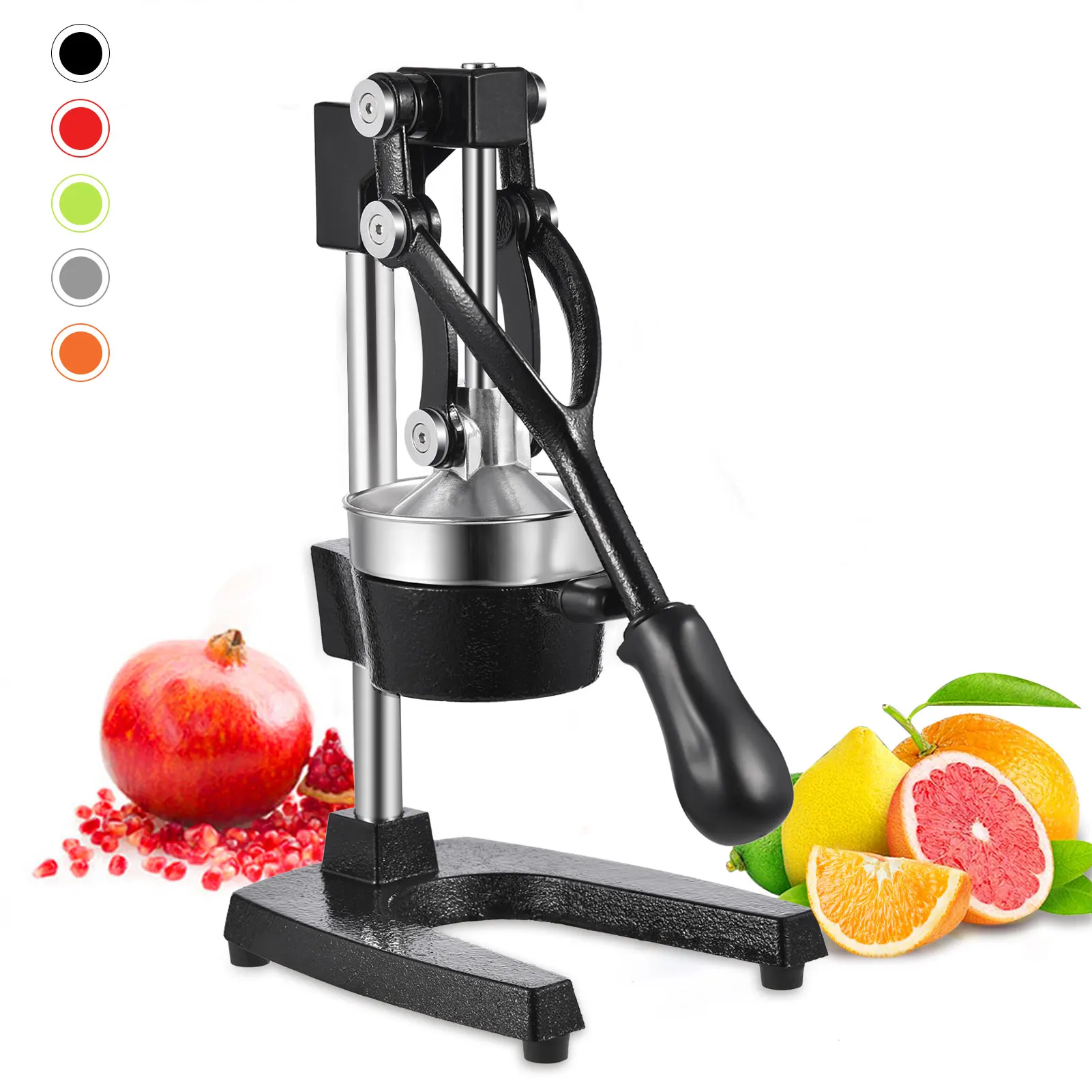 Lightweight stainless steel manual citrus juicer, commercial hand-operated fruit juicer, non-electric portable juicer, suitable for oranges, lemons, pomegranates and other fruits, ideal for home kitchens, bars and restaurants.
Lightweight stainless steel manual citrus juicer, commercial hand-operated fruit juicer, non-electric portable juicer, suitable for oranges, lemons, pomegranates and other fruits, ideal for home kitchens, bars and restaurants.