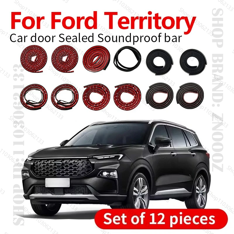 For 2004-2023 Ford Territory Car Door Seal Strip Rubber Double Layer Sealing Protector Soundproof Dustproof Seal Strip 12PCS Set
For 2004-2023 Ford Territory Car Door Seal Strip Rubber Double Layer Sealing Protector Soundproof Dustproof Seal Strip 12PCS Set