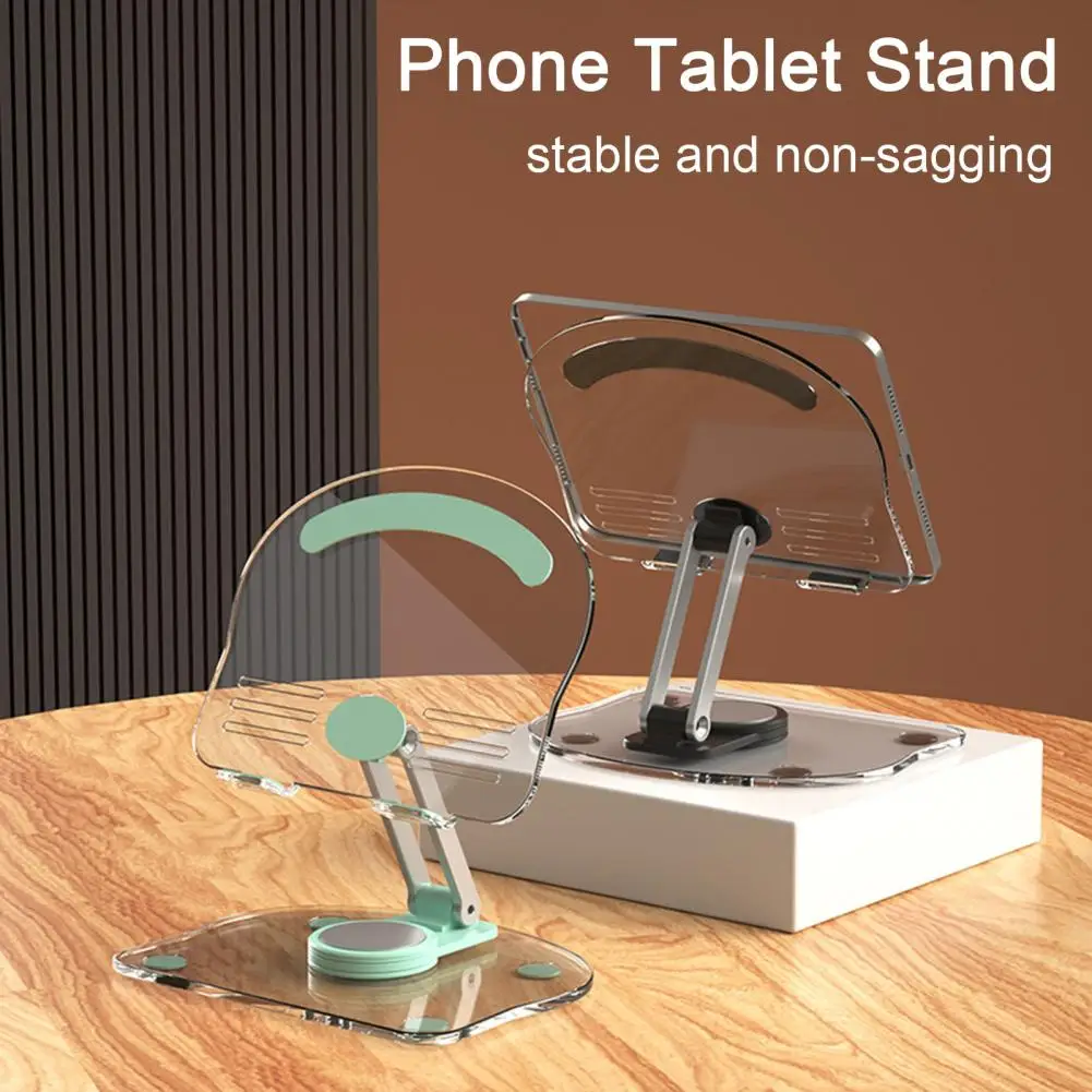 Clear Acrylic Tablet Stand 360-Degree Rotation Height Adjustable Tablet Holder Universal Foldable Desk Stand Tablet Accessories
Clear Acrylic Tablet Stand 360-Degree Rotation Height Adjustable Tablet Holder Universal Foldable Desk Stand Tablet Accessories